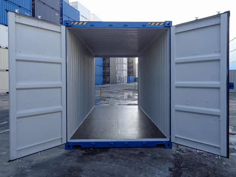 20-Fuß-High-Cube-Doppeltürcontainer