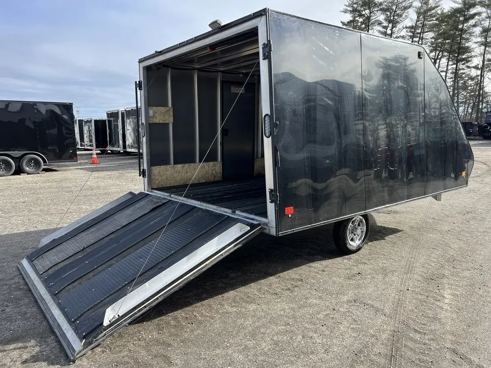 2021 Mission Trailers 101×12 Aluminum 2-Place Crossover/Hybrid w/Blackout PKG — view 12