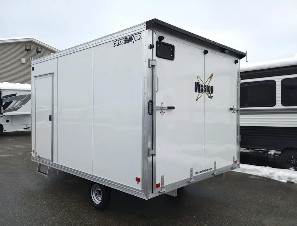 2024 Mission Trailers 101×12 Aluminum 2 Place Crossover 3.0 w/Side X Side Pkg, Rear Canopy — view 6