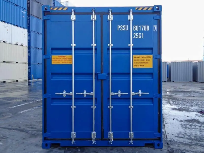 20-Fuß-High-Cube-Doppeltürcontainer