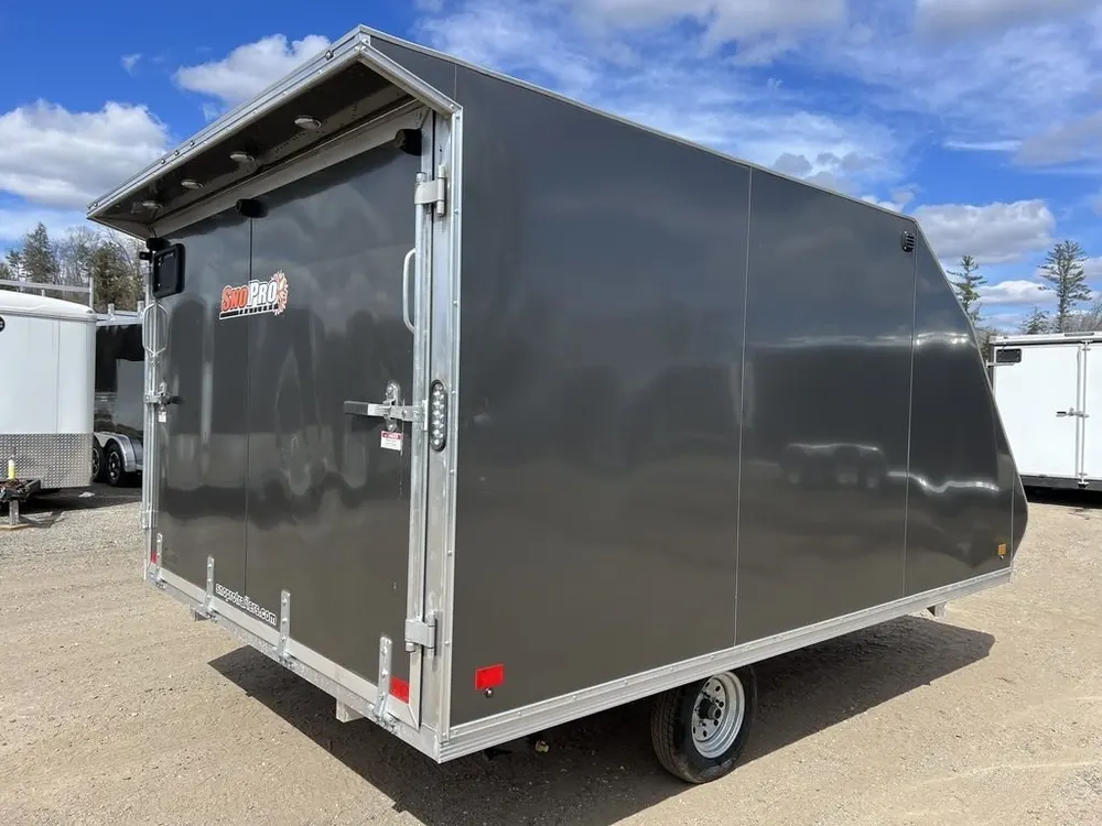 Sno Pro 101×12 Aluminum 2-Place Snowmobile Trailer w/Galvanized Package — view 7