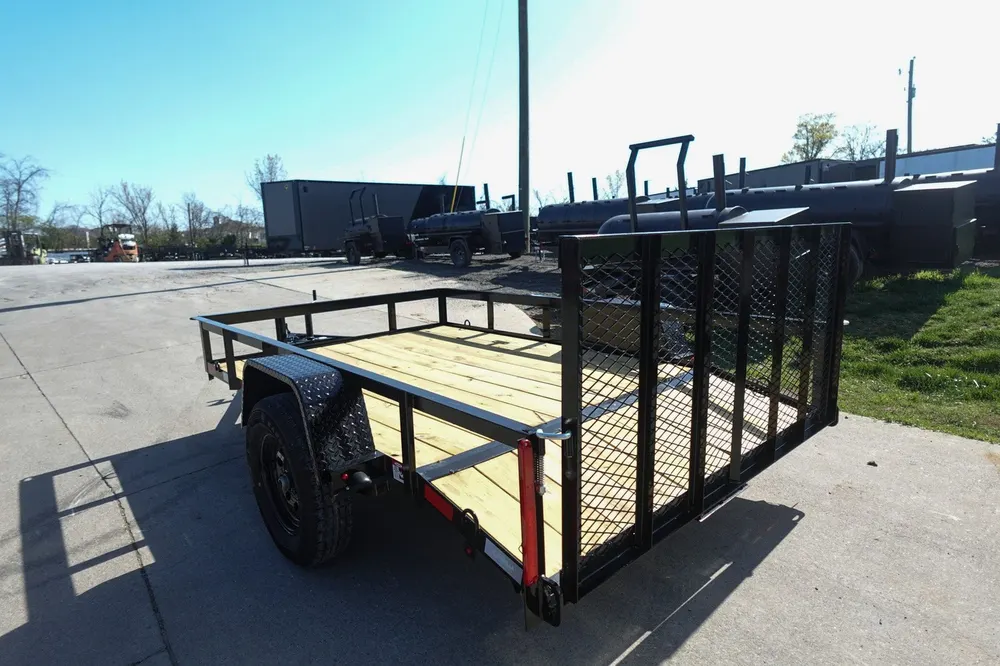 6′ 4″ x 10 Utility Trailer Dovetail Powder Coated 3,500lb Axle — view 9