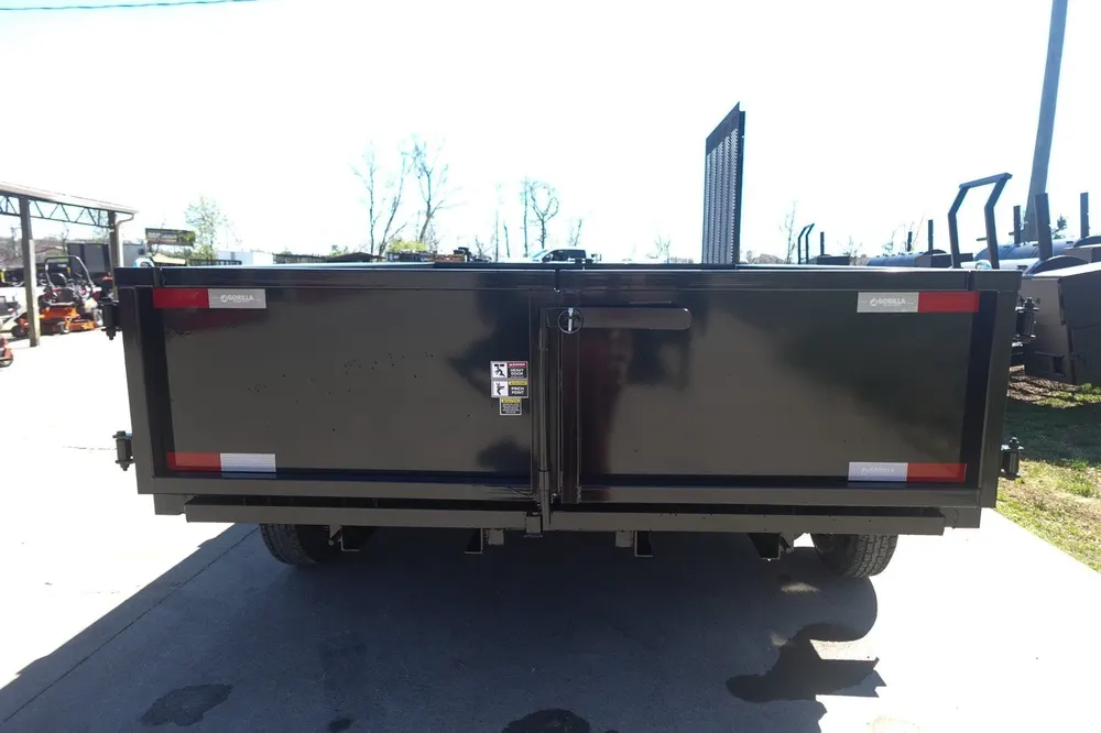 7×16 IBeam Hybrid Hydraulic Dump Trailer with 2ft Sides (2) 6K Axles — view 5