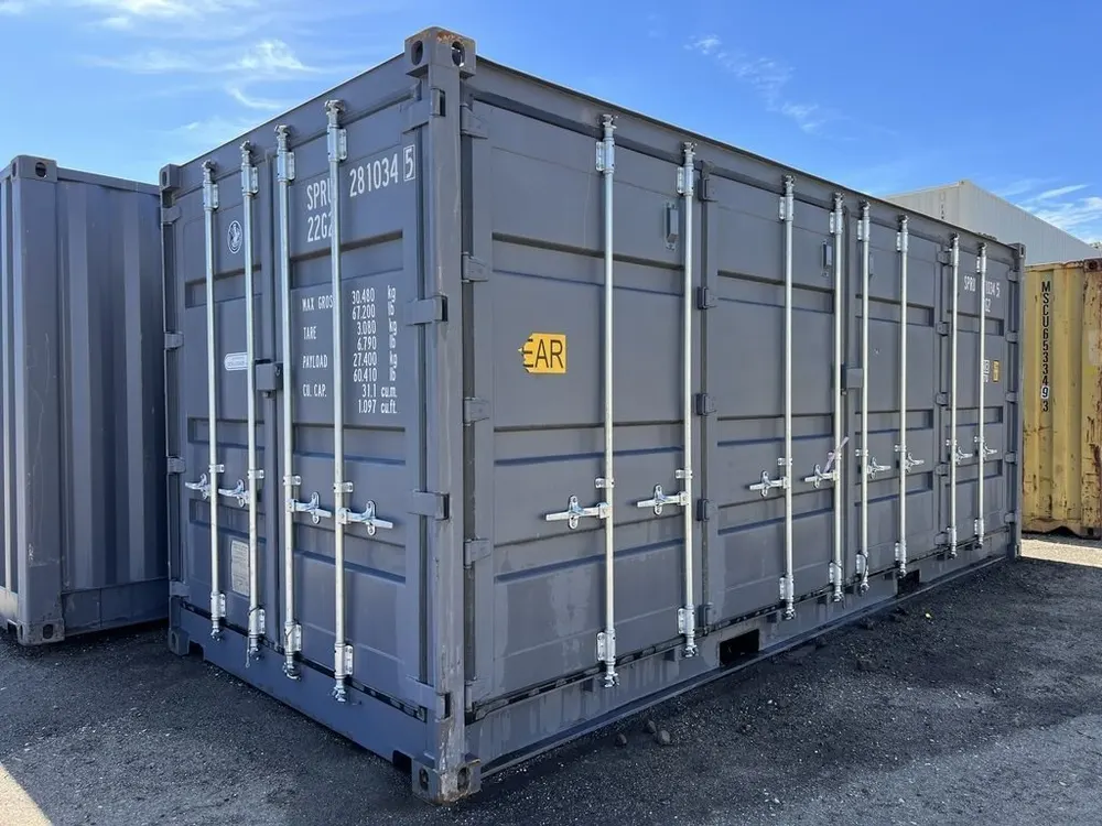 20-Fuß-Open-Side-Lagercontainer, Standardhöhe, neuwertig