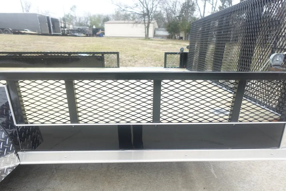 7×20 Black V-nose Hybrid Enclosed Trailer (2) 7K Axles — view 12