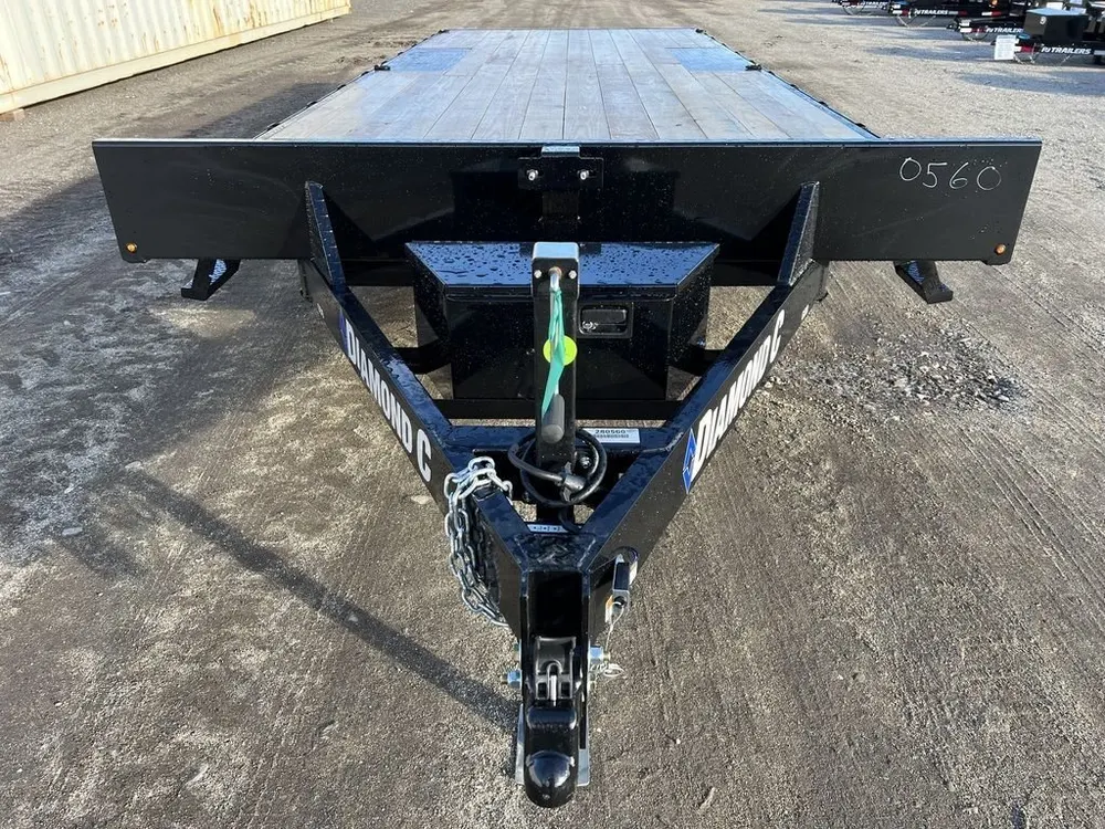 2024 Diamond C 8.5×22 7K Deckover Trailer w/Slide-In Ramps — view 7