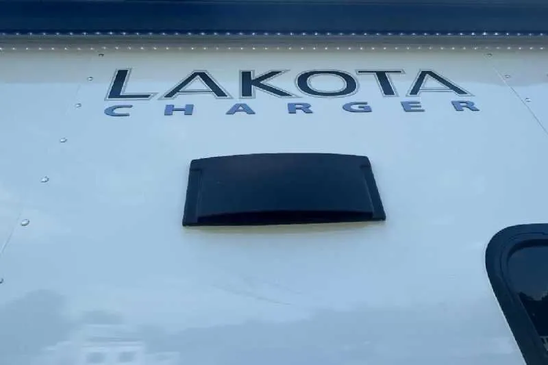 2024 Lakota Charger 8411RKGLQ 4 Horse Trailer with 11′ Short Wall — view 4