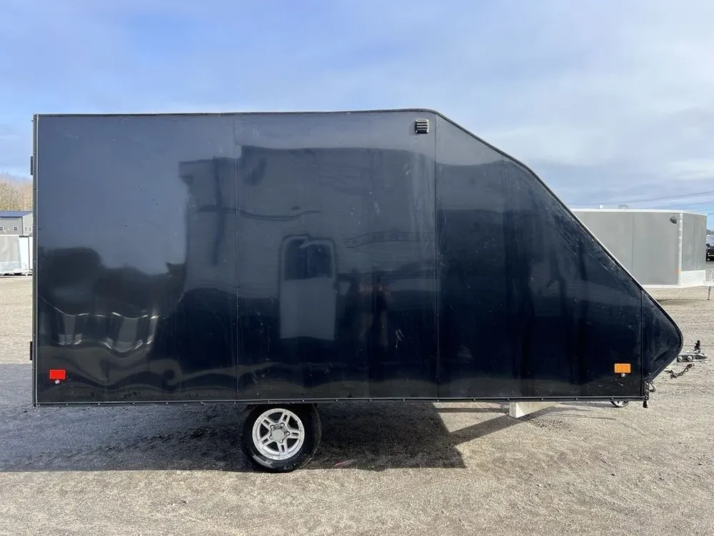 2021 Mission Trailers 101×12 Aluminum 2-Place Crossover/Hybrid w/Blackout PKG — view 8