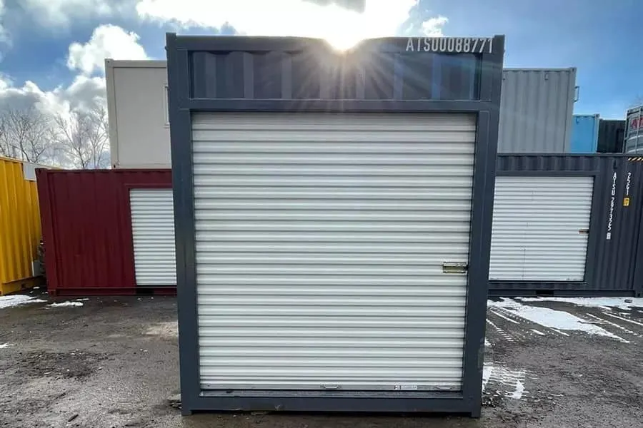 10-Fuß-High-Cube-Container mit Rolltor