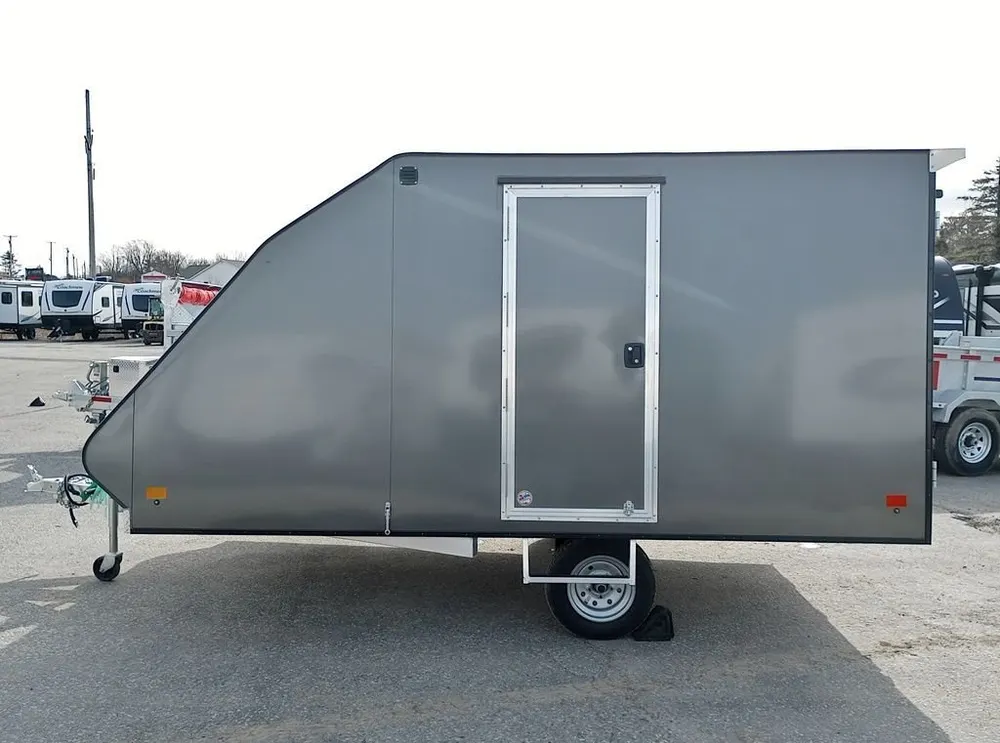 Mission Trailers 101×12 Aluminum 2-Place Crossover w/Mats & Guides, Rear Canopy — view 5