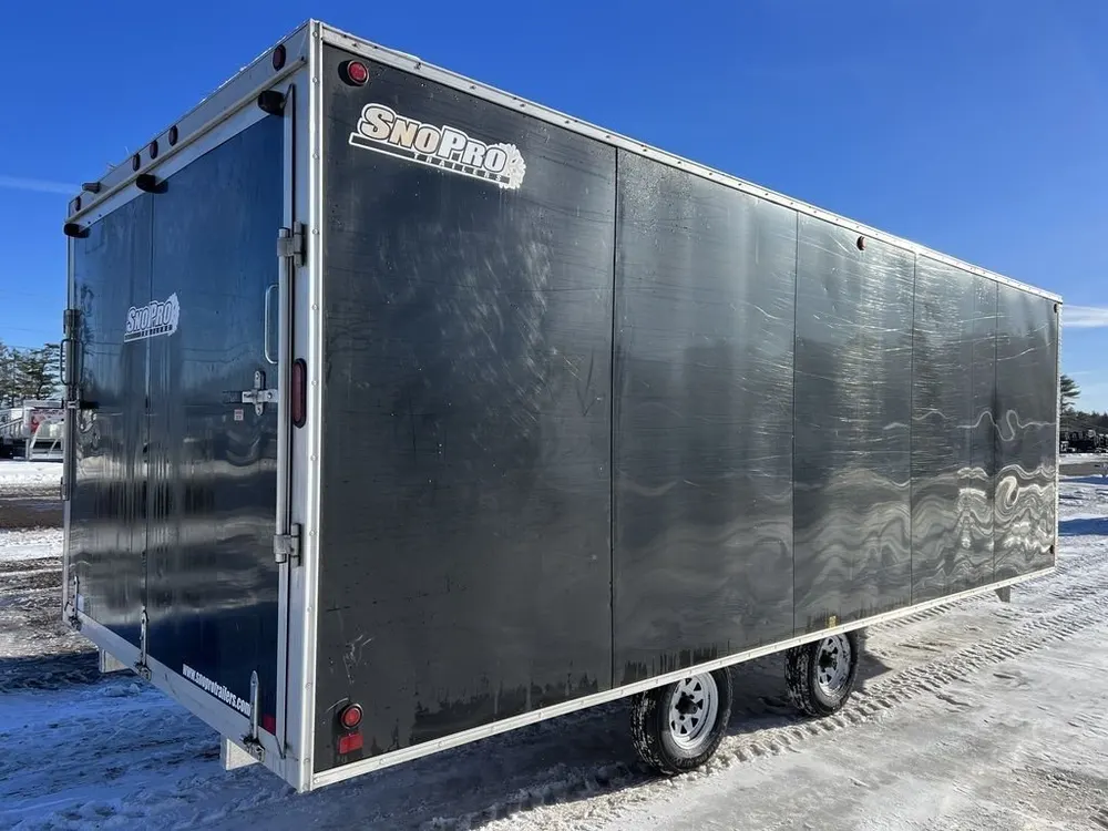 2008 Sno Pro 101×20 Aluminum 4-Place w/Interior Spare Mount, Mats & Guides — view 9