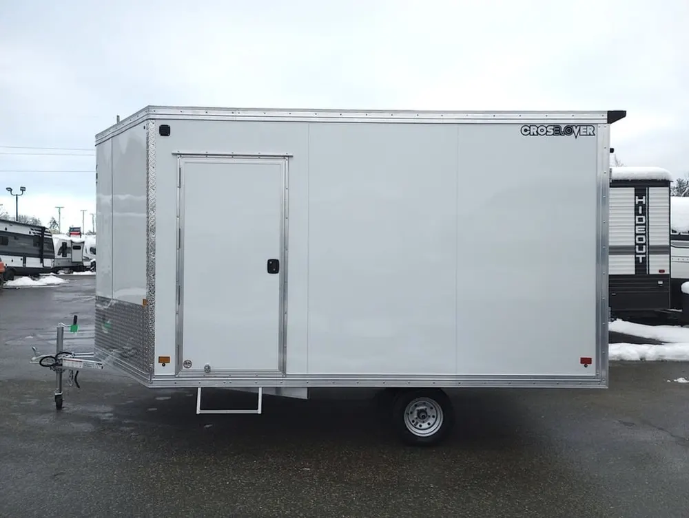 2024 Mission Trailers 101×12 Aluminum 2 Place Crossover 3.0 w/Side X Side Pkg, Rear Canopy — view 5