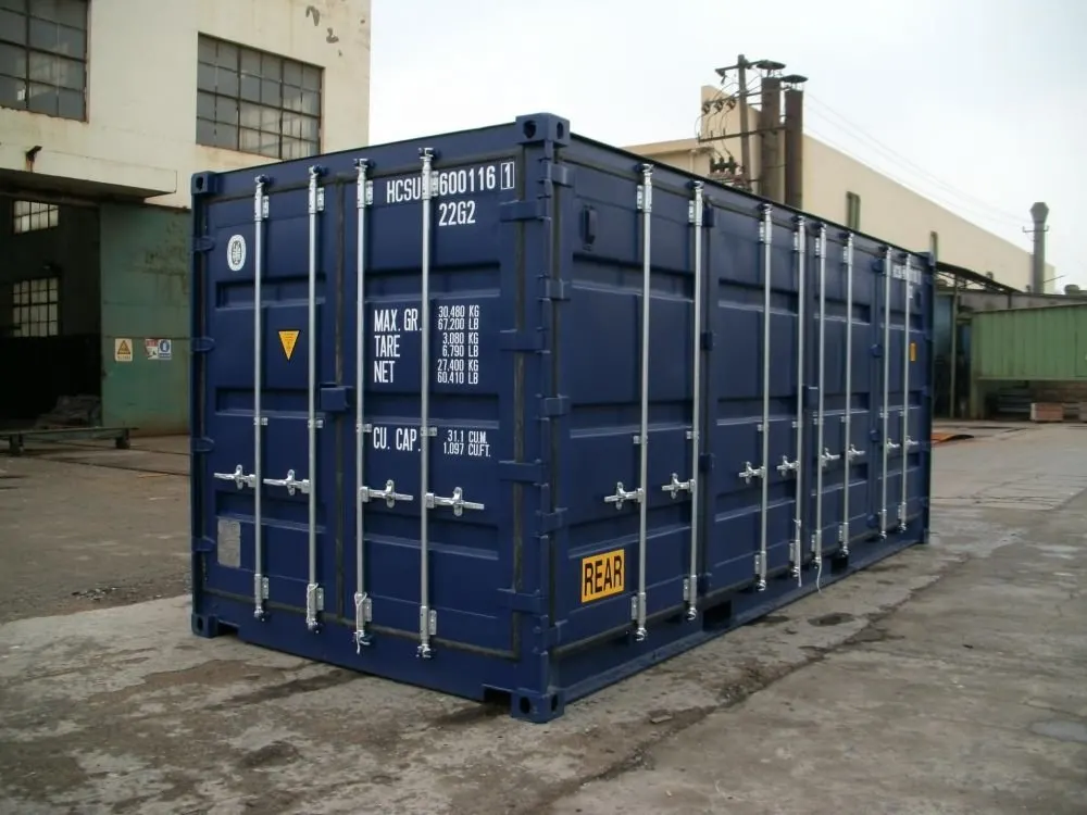 20-Fuß-Open-Side-Container mit seitlichen Flügeltüren