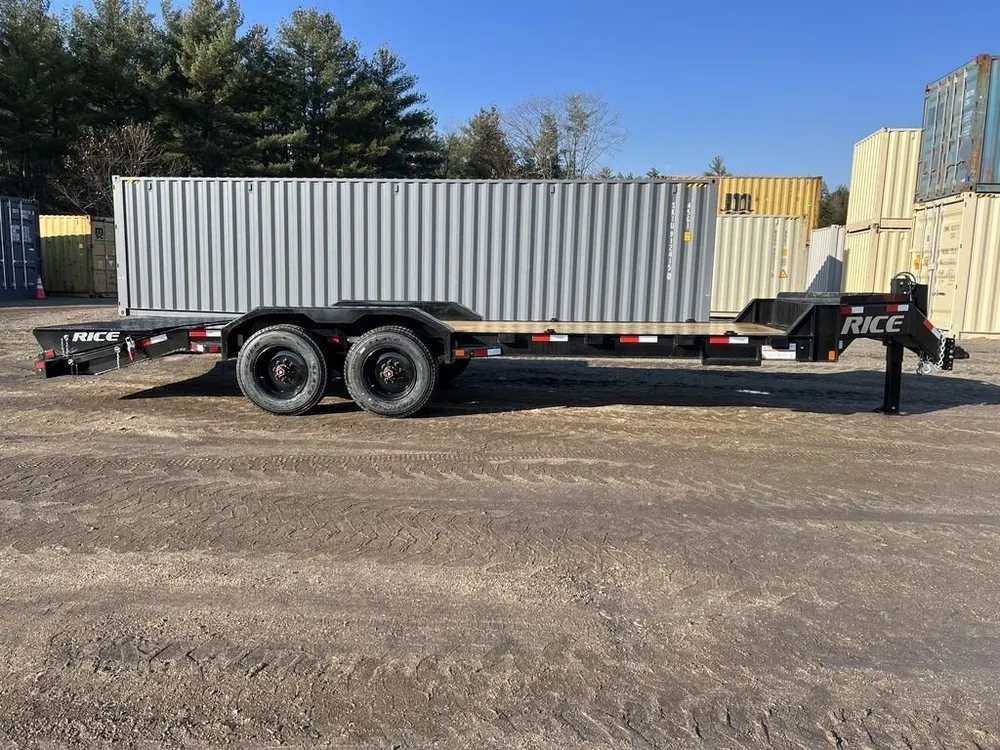 2024 Rice Trailers 7X18 Promax Industrial 21K Equipment w/Hydraulic Jack & Full Width Ramps — view 6