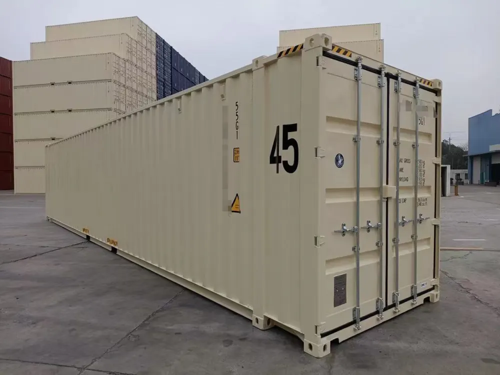 45-Fuß-High-Cube-Container One-Trip, neuwertig