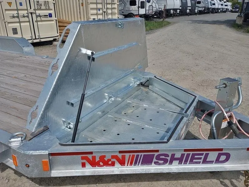 2024 N&N Trailers 7×20+3 Galvanized 22.5K Lowpro Equipment Trailer w/HD Full Width Ramps — view 8