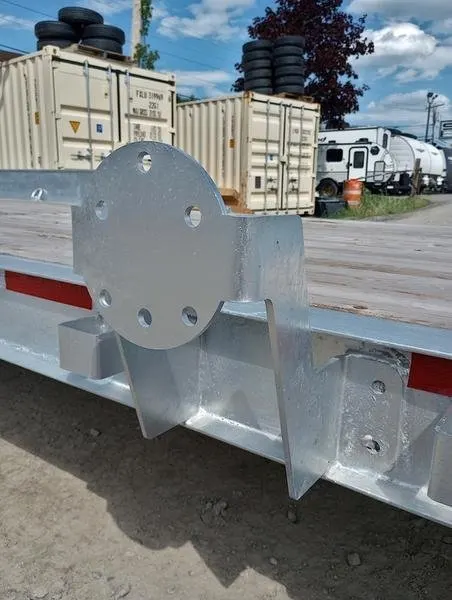 2024 N&N Trailers 7×20+3 Galvanized 22.5K Lowpro Equipment Trailer w/HD Full Width Ramps — view 9