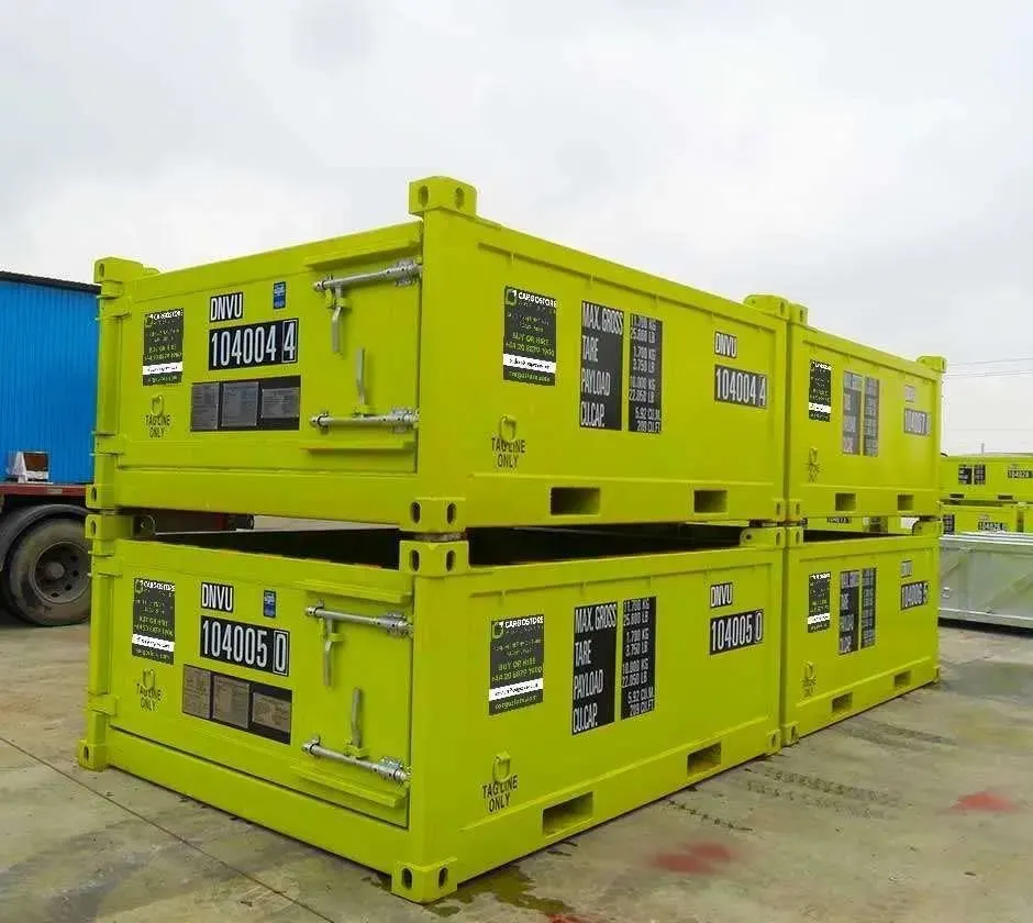 10-Fuß-Half-Height-Open-Top-Container DNV 2.7-1