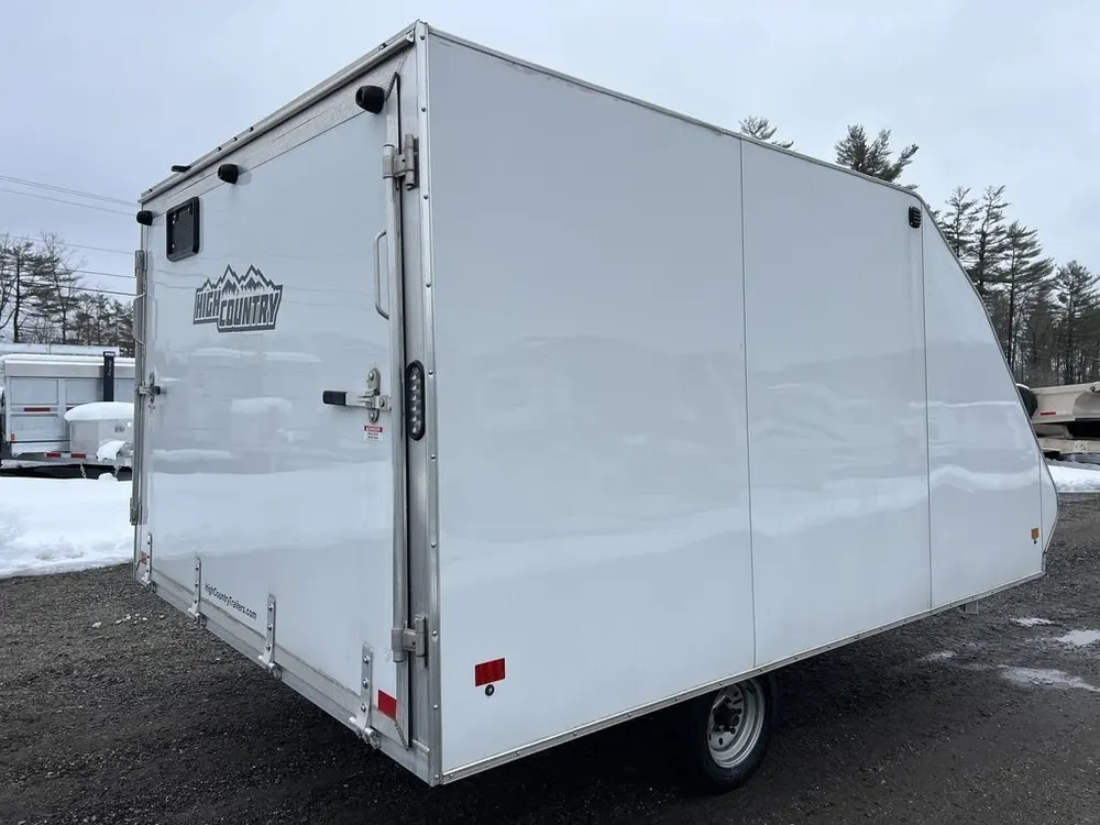High Country Trailers 101×12 Aluminum 2-Place Hybrid w/Track Mats — view 7