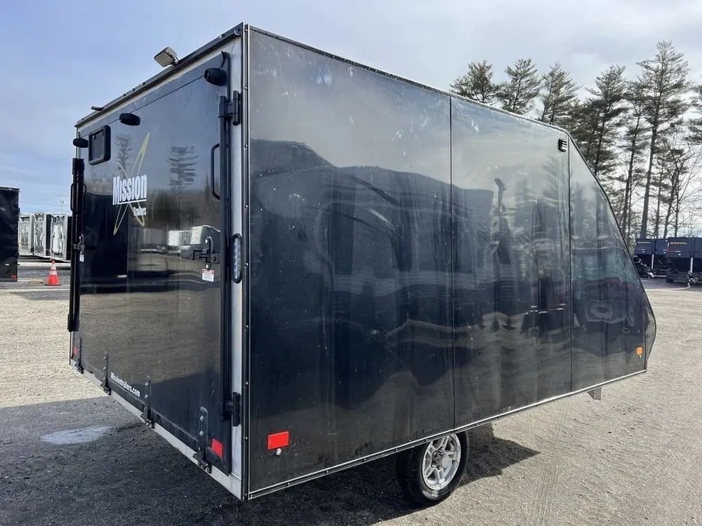 2021 Mission Trailers 101×12 Aluminum 2-Place Crossover/Hybrid w/Blackout PKG — view 7