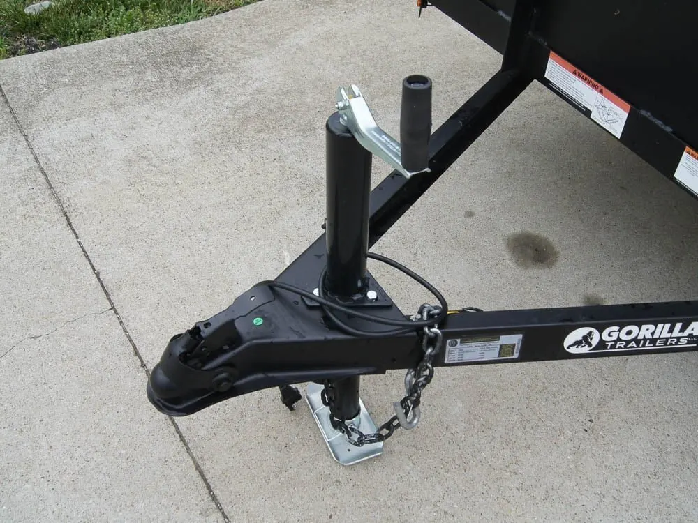 5×10 Utility Trailer with 18in Metal Sides 3500lb Axle — view 8