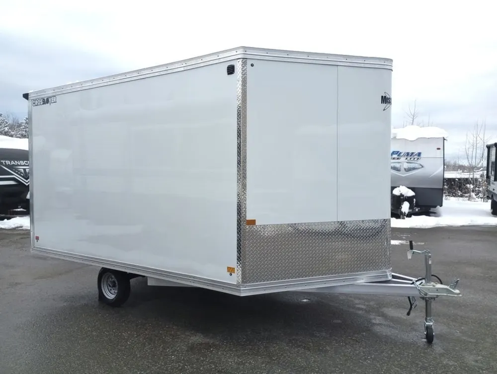 2024 Mission Trailers 101×12 Aluminum 2 Place Crossover 3.0 w/Side X Side Pkg, Rear Canopy — view 9