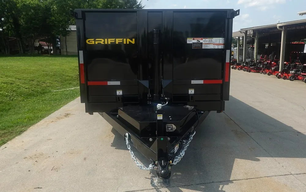7×16 Telescopic Dump Trailer with 4ft Sides (2) 7K Axles 14k GVWR — view 5