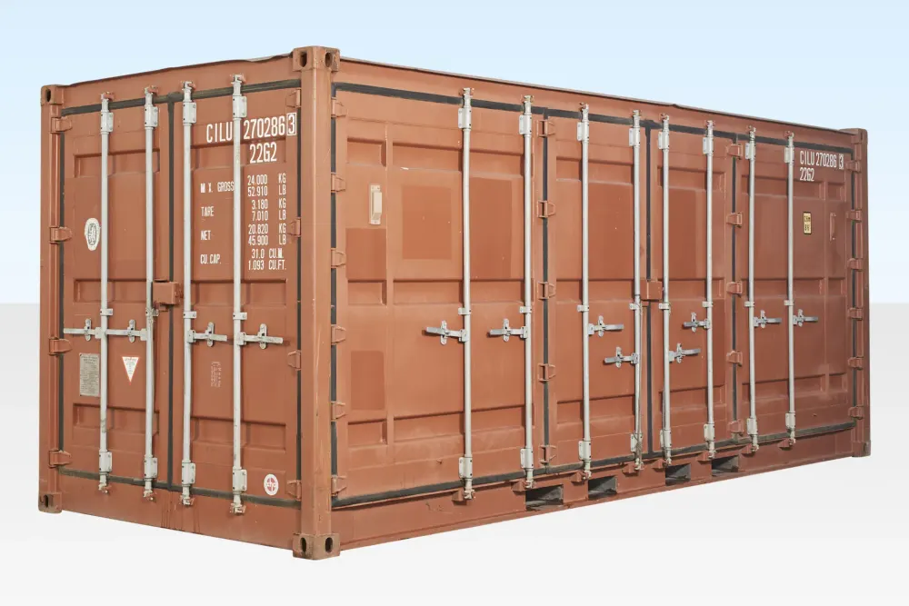 20-Fuß-Open-Side-Container gebraucht (Full Side Access)