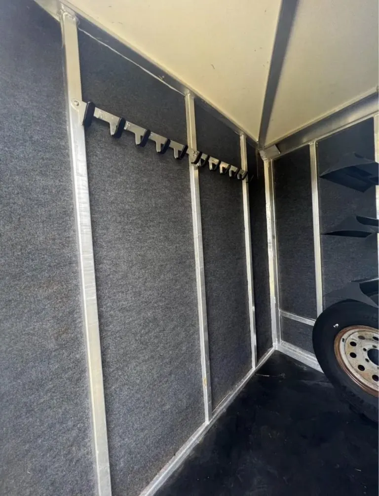 2013 model Cimarron 3 Horse Bumper Pull — view 8