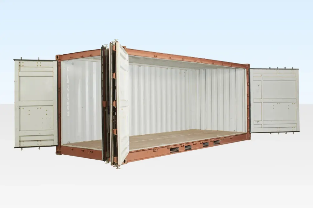 20-Fuß-Open-Side-Container gebraucht (Full Side Access)