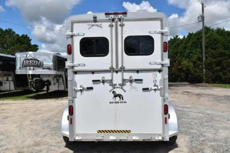 2002 Kiefer Built 2 Horse Bumper Pull — view 2
