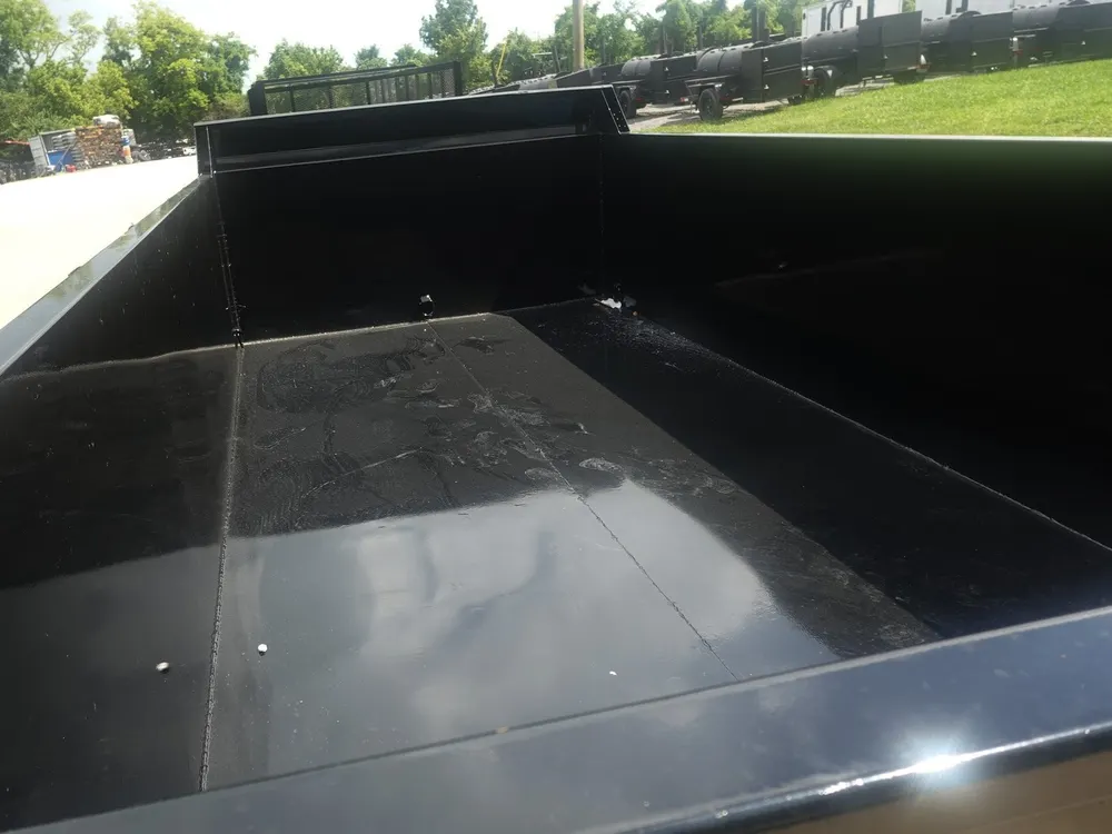 7×14 Hydraulic Dump Trailer 3ft Sides 2-7k Axles GVWR 14K — view 11