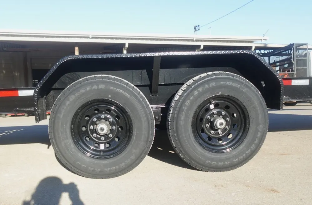 7X22 Gooseneck Equipment Trailer with (2) 7K Axles & Mini King Kong Ramps — view 11