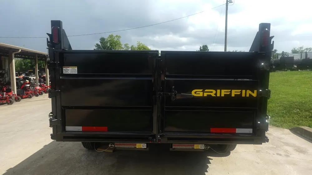 7×14 Hydraulic Dump Trailer 3ft Sides 2-7k Axles GVWR 14K — view 10
