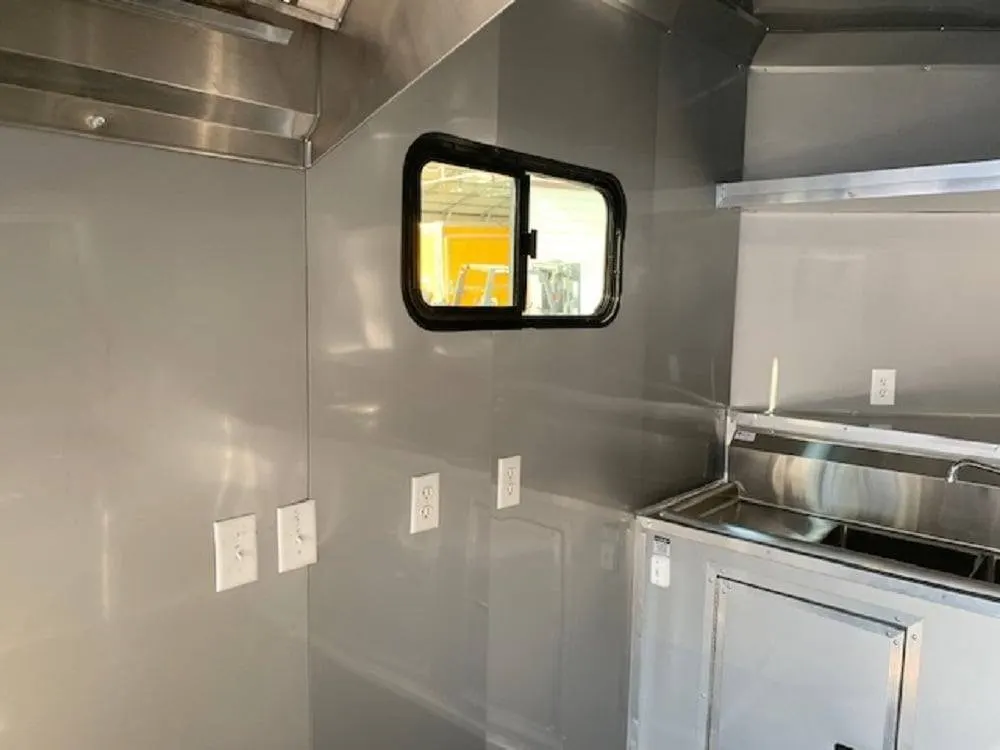 8.5 x 20′ Cobalt Blue Concession Trailer — view 12