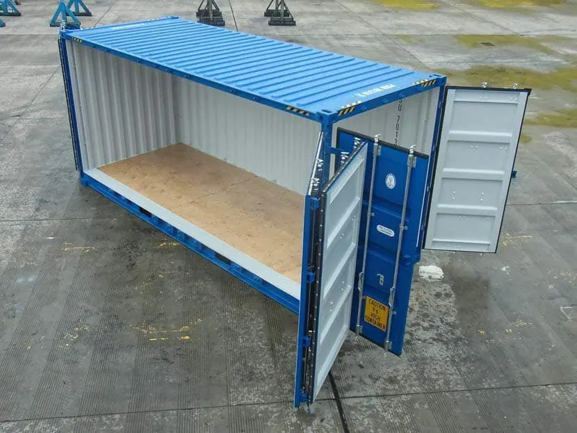 20-Fuß-Open-Side-Seecontainer