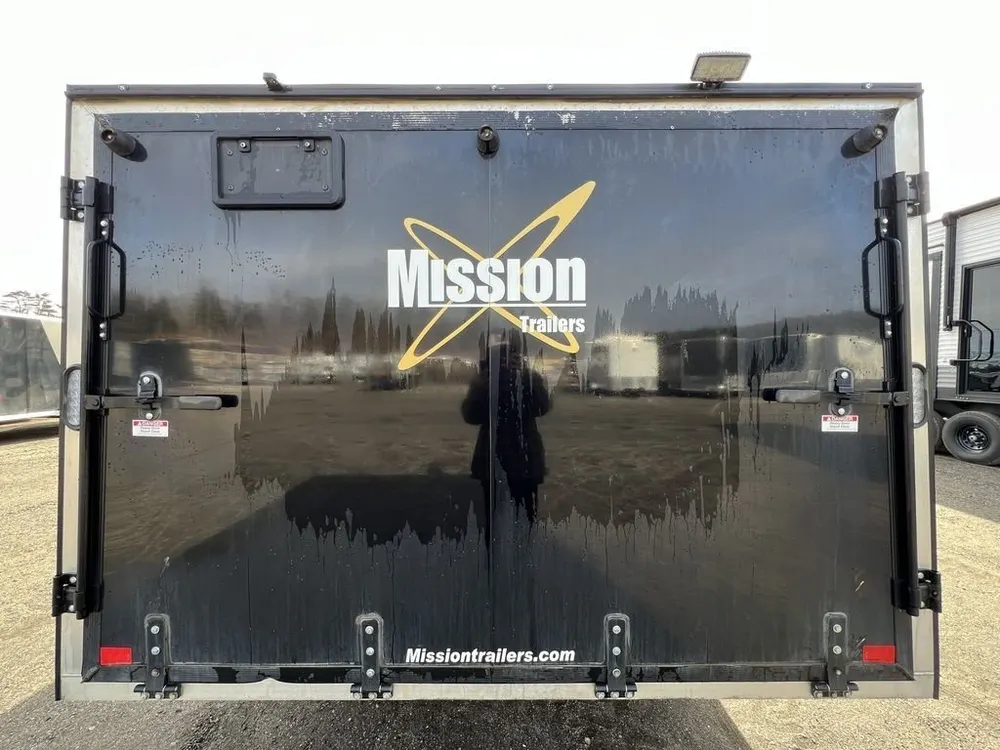 2021 Mission Trailers 101×12 Aluminum 2-Place Crossover/Hybrid w/Blackout PKG — view 6