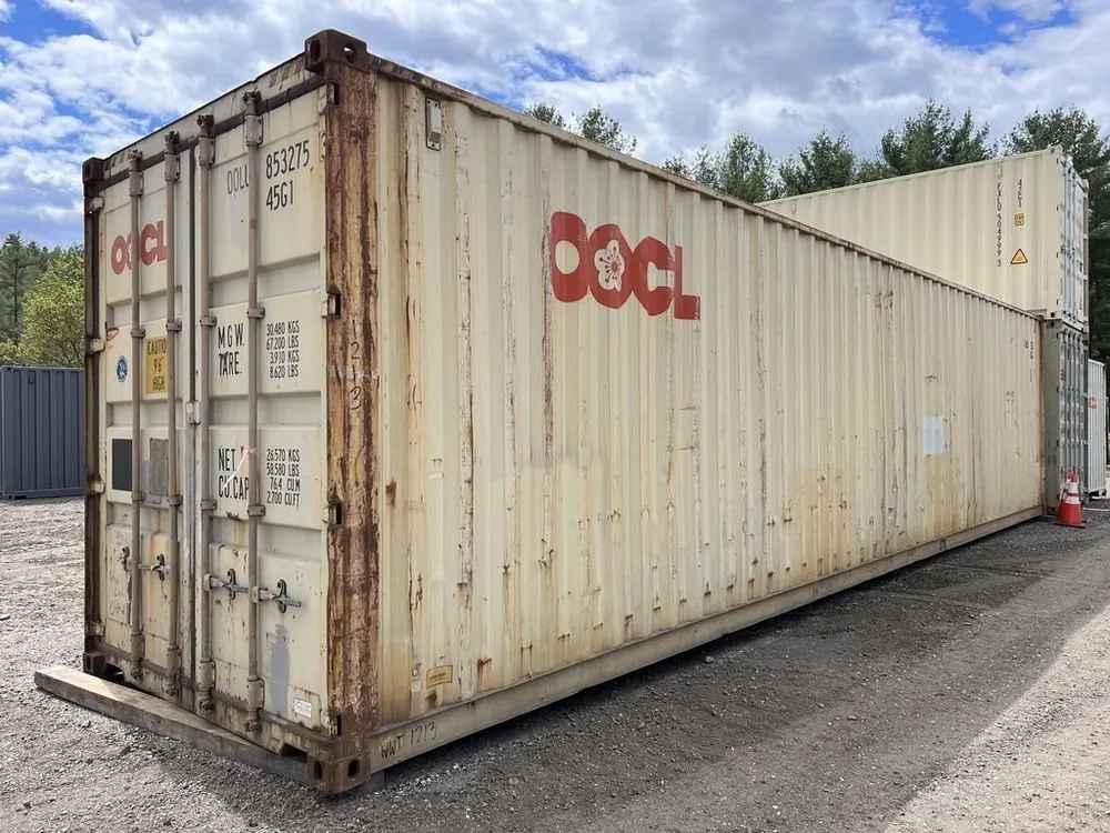 40-Fuß-High-Cube-Lagercontainer WWT, gebraucht