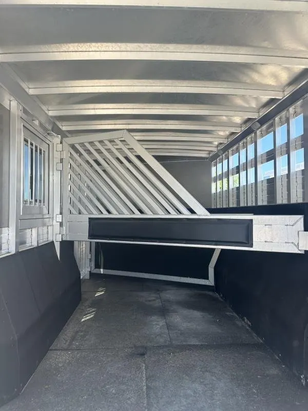 2020 Bloomer 4 Horse Stock Combo Trainer Tack Horse Trailer — view 8