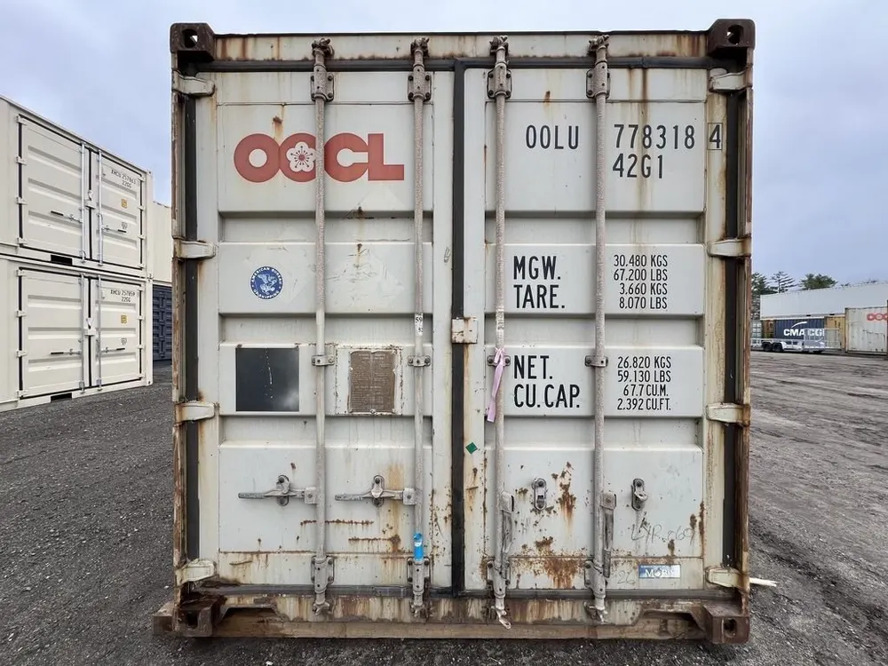 40-Fuß-Lagercontainer Standardhöhe, wind- und wasserdicht