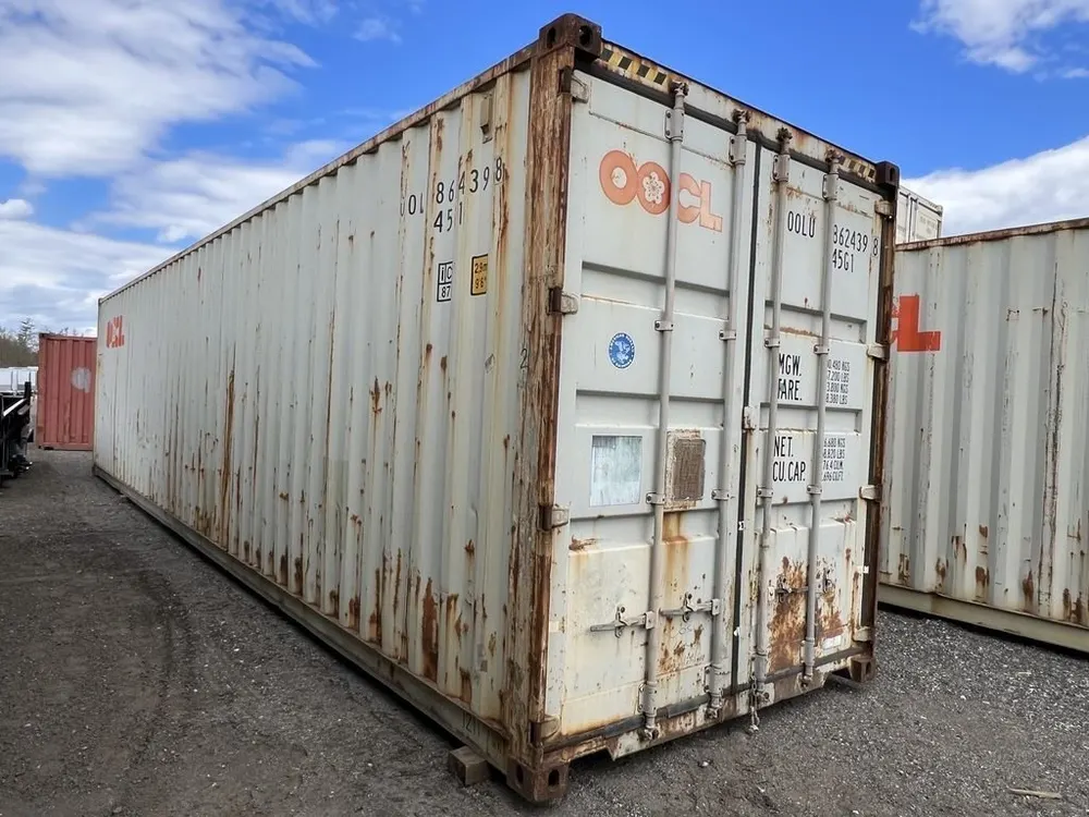 40-Fuß-High-Cube-Container, wind- und wasserdicht