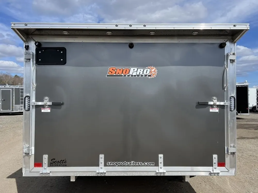 Sno Pro 101×12 Aluminum 2-Place Snowmobile Trailer w/Galvanized Package — view 6