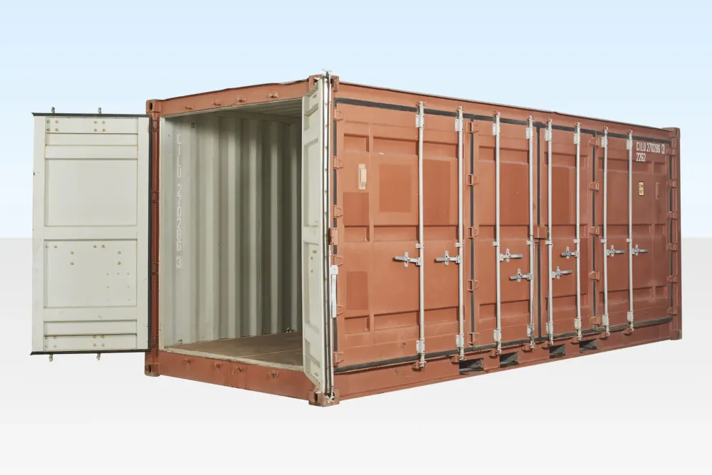 20-Fuß-Open-Side-Container gebraucht (Full Side Access)