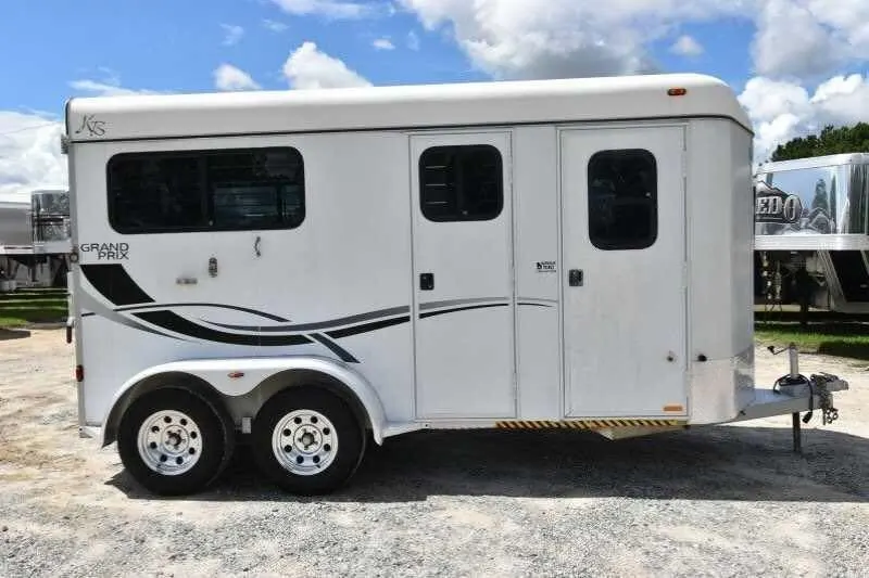 2002 Kiefer Built 2 Horse Bumper Pull — view 7