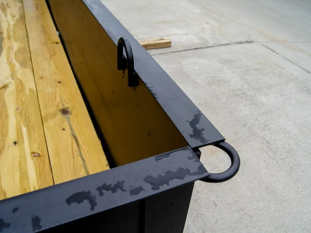5×10 Utility Trailer with 18in Metal Sides 3500lb Axle — view 10