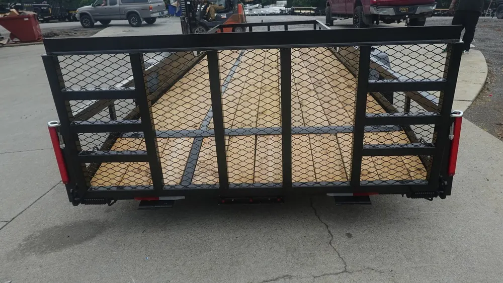 7×20 Heavy Duty Dovetail Utility Trailer (2) 5,200lb Axles with Brakes 10k GVWR — view 11